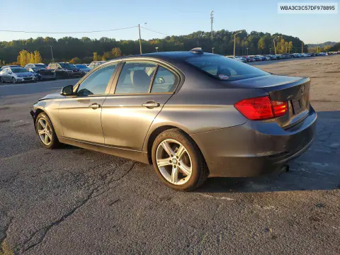 2013 BMW 320 I xDrive VIN WBA3C3C57DF978895 фото 2