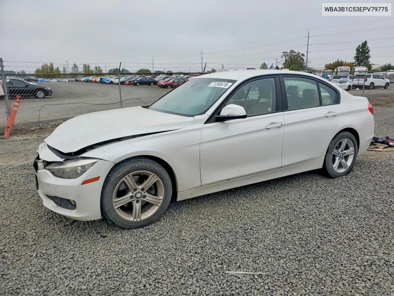 2014 BMW 320 I VIN WBA3B1C53EPV79775 фото 1