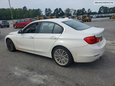 2014 BMW 328 I VIN WBA3A5C53EP602756 фото 2