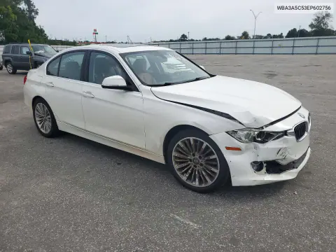 2014 BMW 328 I VIN WBA3A5C53EP602756 фото 4
