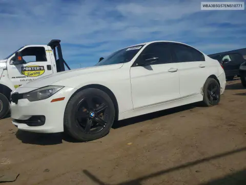 WBA3B5G57ENS10771 — 2014 BMW 3ER, Задняя часть, фото до ремонта