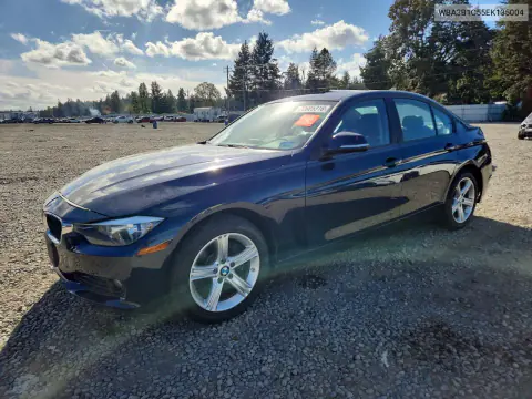 WBA3B1C55EK135004 — 2014 BMW 3ER, Передняя часть, фото до ремонта