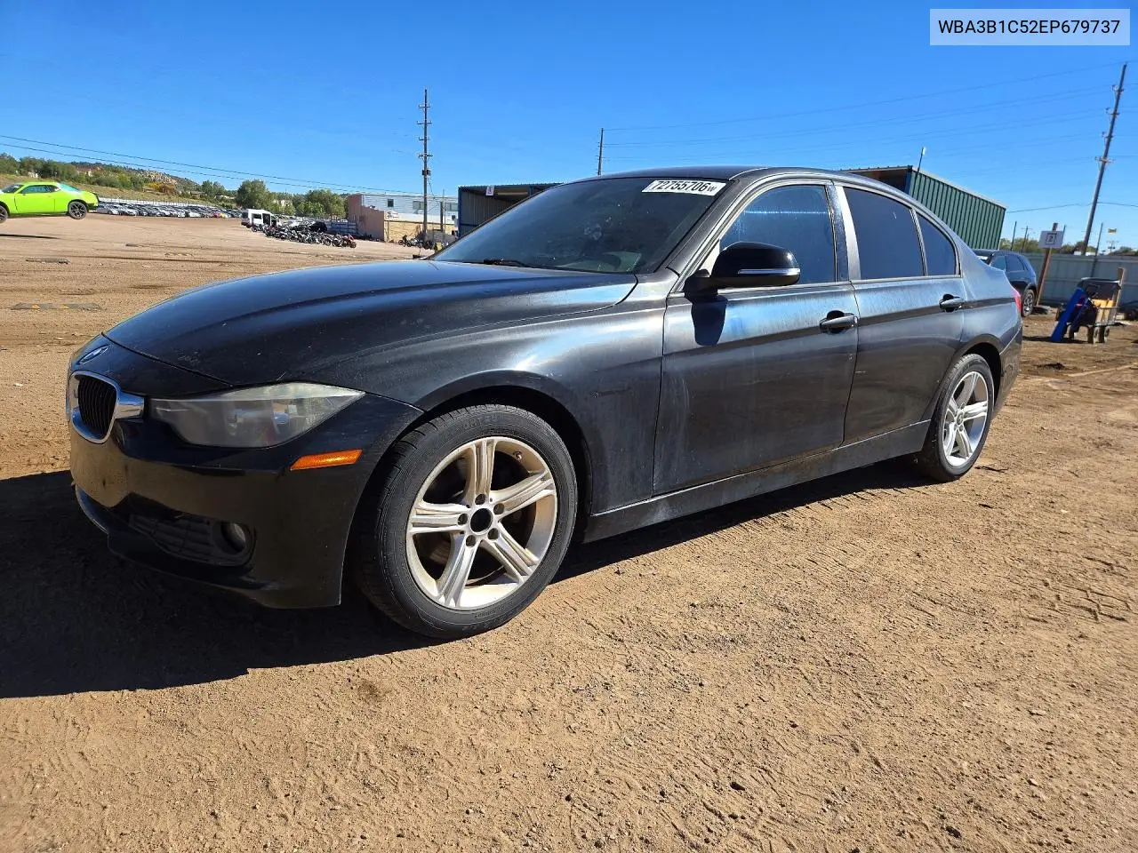 2014 BMW 320 I VIN WBA3B1C52EP679737 фото 1