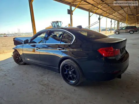 2015 BMW 335 I VIN WBA3A9C55FKW74239 фото 2
