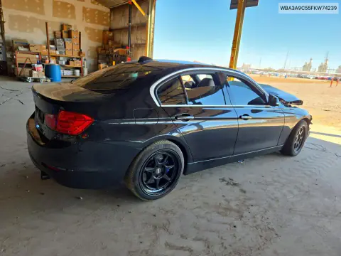 2015 BMW 335 I VIN WBA3A9C55FKW74239 фото 3