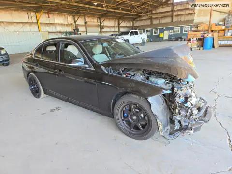 2015 BMW 335 I VIN WBA3A9C55FKW74239 фото 4