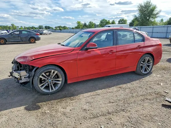WBA8E5G59GNU20854 — 2016 BMW 3ER, Передняя часть (Front End), фото до ремонта