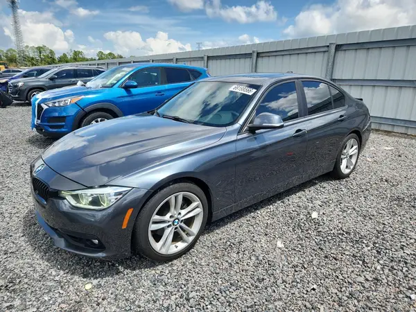 WBA8E1G59GNT38227 — 2016 BMW 3ER, Задняя часть (Rear End), фото до ремонта