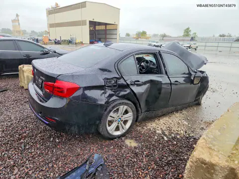 2016 BMW 328 I Sulev VIN WBA8E9G51GNT45879 фото 3