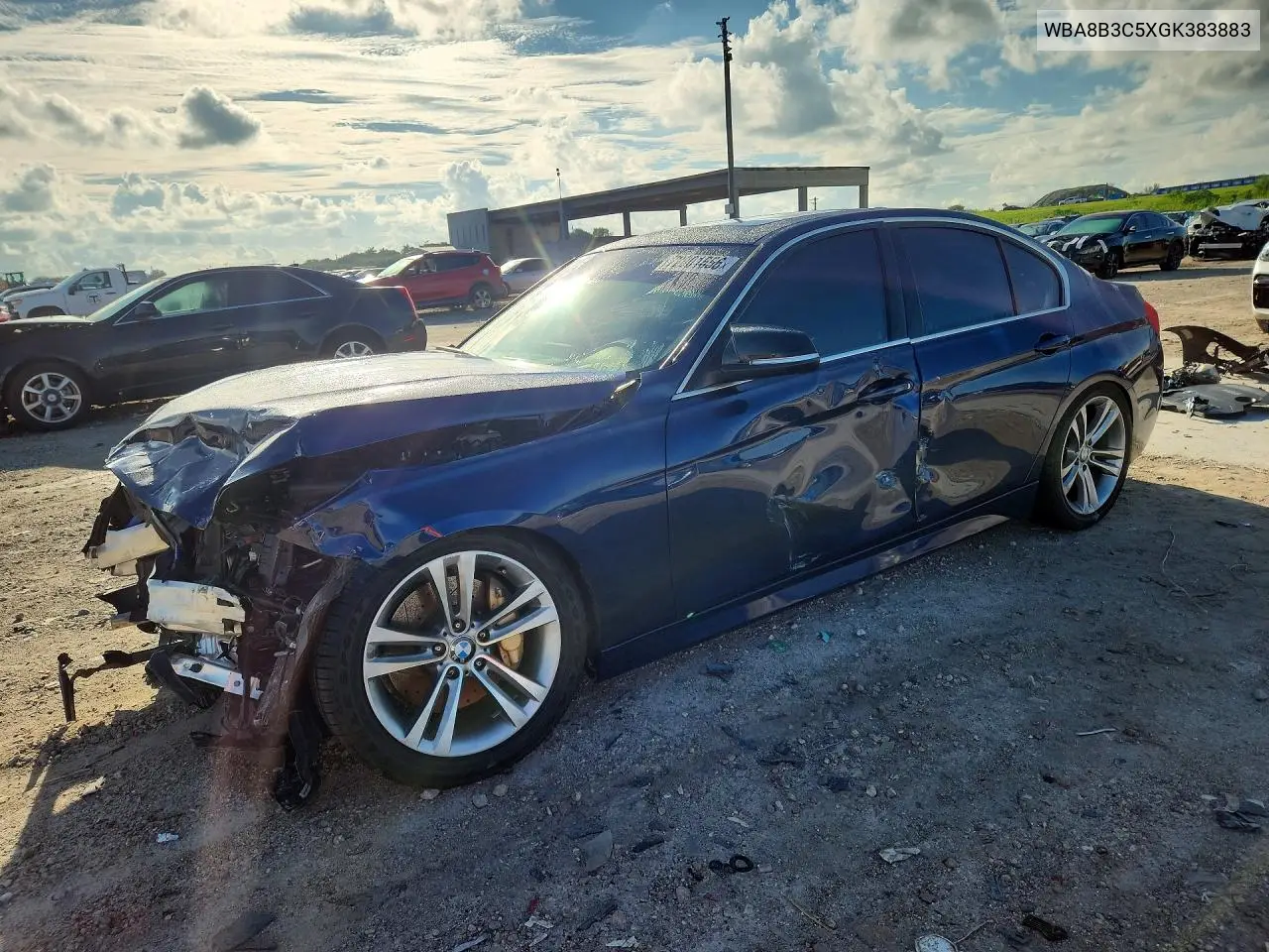2016 BMW 340 I VIN WBA8B3C5XGK383883 фото 1