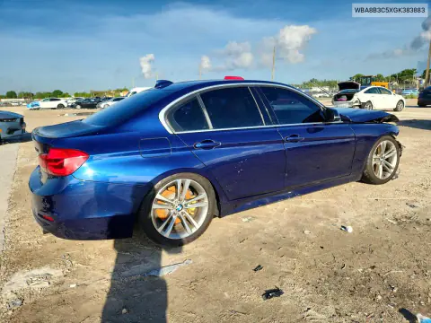 2016 BMW 340 I VIN WBA8B3C5XGK383883 фото 3