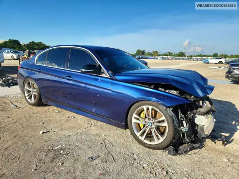 2016 BMW 340 I VIN WBA8B3C5XGK383883 фото 4