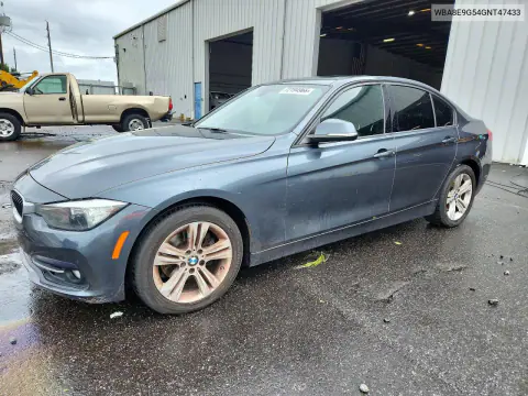2016 BMW 328 I Sulev VIN WBA8E9G54GNT47433 фото 1