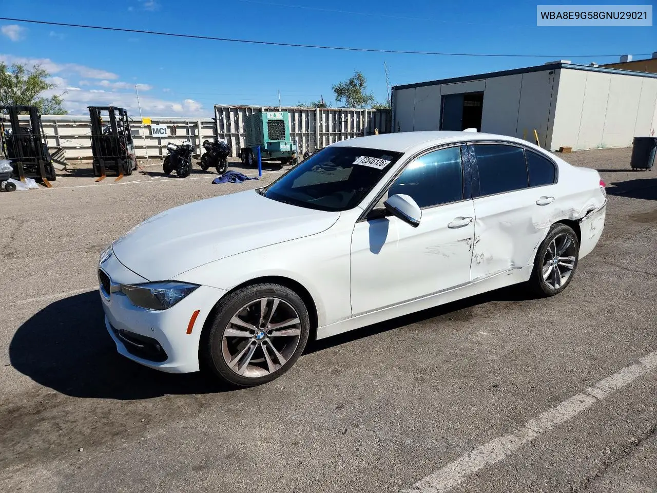 2016 BMW 328 I Sulev VIN WBA8E9G58GNU29021 фото 1