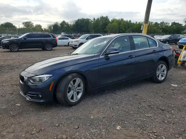 WBA8D9C35HA005750 — 2017 BMW 3ER, Передняя часть (Front End), фото до ремонта