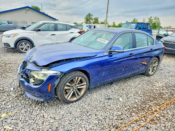 WBA8D9C51HK678126 — 2017 BMW 3ER, Передняя часть (Front End), фото до ремонта