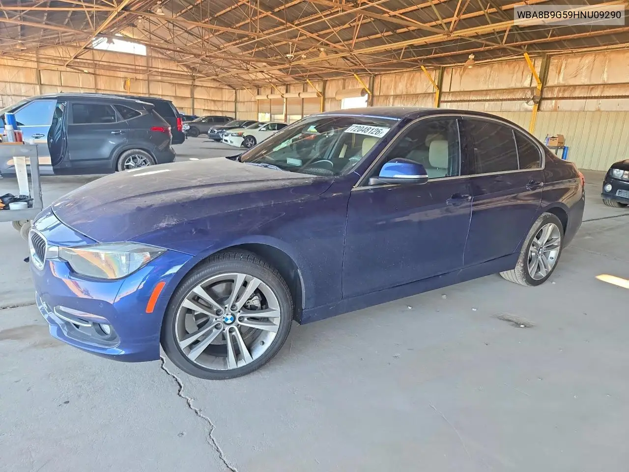 2017 BMW 330 I VIN WBA8B9G59HNU09290 фото 1