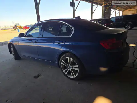 2017 BMW 330 I VIN WBA8B9G59HNU09290 фото 2