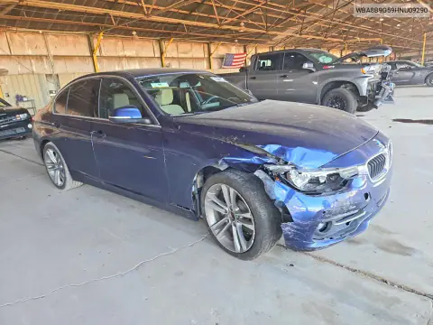 2017 BMW 330 I VIN WBA8B9G59HNU09290 фото 4