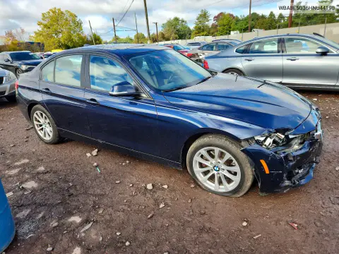 2017 BMW 320 Xi VIN WBA8E5G36HNU44190 фото 4