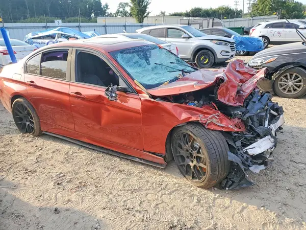 WBA8B3C50JK843138 — 2018 BMW 3ER, фото 4 с аукциона Copart, Передняя часть