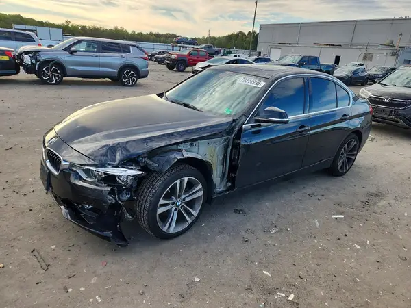 WBA8D9G59JNU70624 — 2018 BMW 3ER, Передняя часть (Front End), фото до ремонта