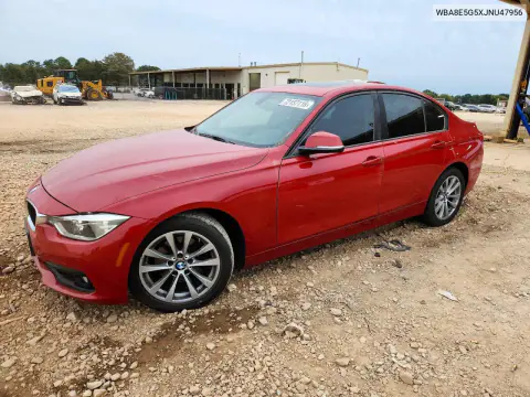 WBA8E5G5XJNU47956 — 2018 BMW 3ER, Подтопление, фото до ремонта