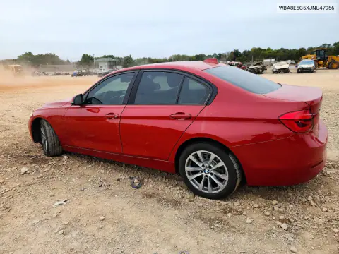 2018 BMW 320 Xi VIN WBA8E5G5XJNU47956 фото 2