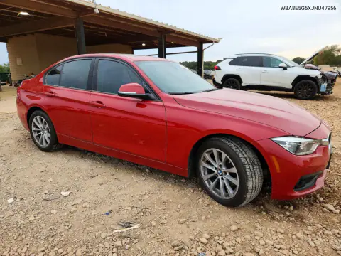 2018 BMW 320 Xi VIN WBA8E5G5XJNU47956 фото 4