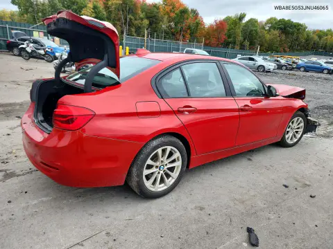 2018 BMW 320 Xi VIN WBA8E5G53JNU46065 фото 3