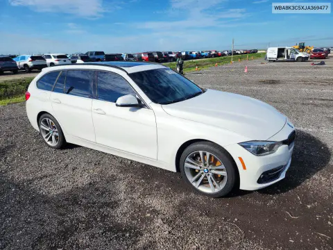 2018 BMW 330 Xi VIN WBA8K3C5XJA369477 фото 4