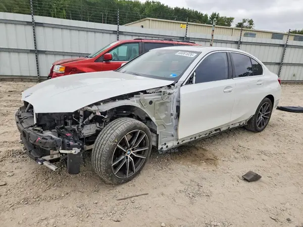 WBA5R7C57KAE82796 — 2019 BMW 3ER, Передняя часть (Front End), фото до ремонта