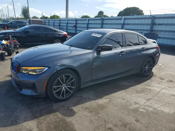 WBA5R1C5XKAK12875 — 2019 BMW 3ER, Задняя часть (Rear End), фото до ремонта
