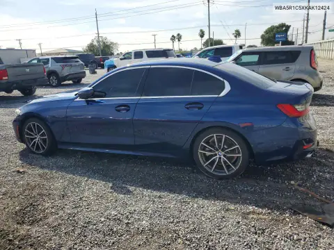 2019 BMW 330I VIN WBA5R1C5XKAK12424 фото 2