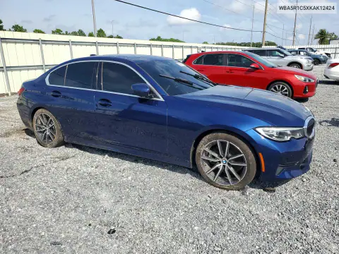 2019 BMW 330I VIN WBA5R1C5XKAK12424 фото 4