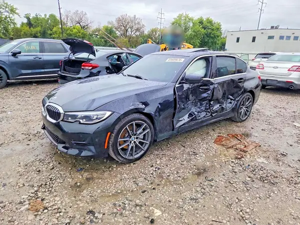 WBA5R7C09LFH52779 — 2020 BMW 3ER, Боковая часть (Side), фото до ремонта