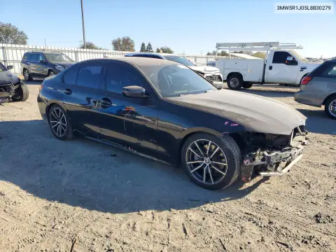 2020 BMW 330I VIN 3MW5R1J05L8B30279 фото 4
