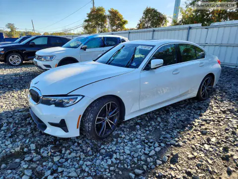 3MW5R7J05L8B14778 — 2020 BMW 3ER, Подтопление, фото до ремонта