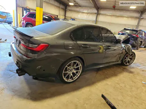 2020 BMW M340Xi VIN WBA5U9C07LFH41595 фото 3