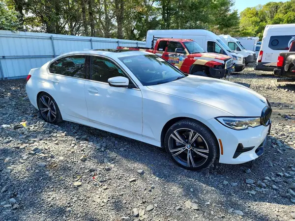 3MW5R7J03M8B58442 — 2021 BMW 3ER, фото 4 с аукциона Copart, Боковая часть