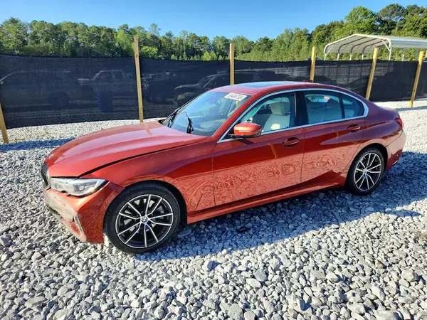 3MW5R1J02M8B65279 — 2021 BMW 3ER, Передняя часть (Front End), фото до ремонта