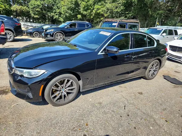 3MW5R1J02M8B70837 — 2021 BMW 3ER, Передняя часть (Front End), фото до ремонта