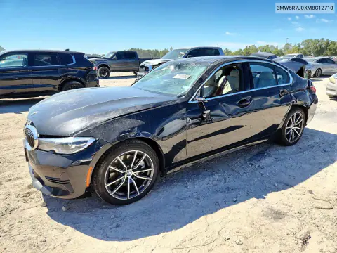 3MW5R7J0XM8C12710 — 2021 BMW 3ER, Переворот, фото до ремонта