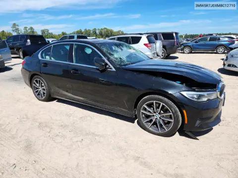 2021 BMW 330Xi VIN 3MW5R7J0XM8C12710 фото 4