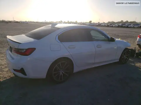 2021 BMW 330I VIN 3MW5R1J07M8B59865 фото 3