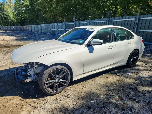 3MW5R7J00N8C76109 — 2022 BMW 3ER, Передняя часть (Front End), фото до ремонта