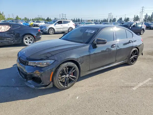 3MW5U7J03N8C76409 — 2022 BMW 3ER, Задняя часть (Rear End), фото до ремонта