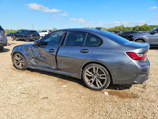 3MW5U9J03N8C29991 — 2022 BMW 3ER, фото 2 с аукциона Copart, Боковая часть