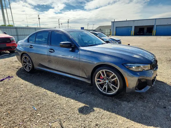 3MW5U9J03N8C29991 — 2022 BMW 3ER, фото 4 с аукциона Copart, Боковая часть
