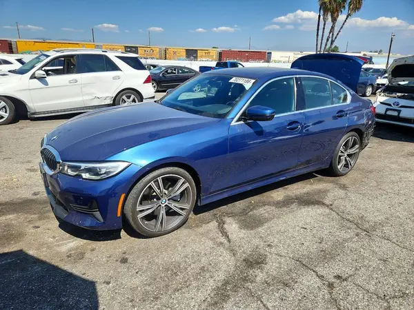 3MW5R1J06N8C47839 — 2022 BMW 3ER, Задняя часть (Rear End), фото до ремонта